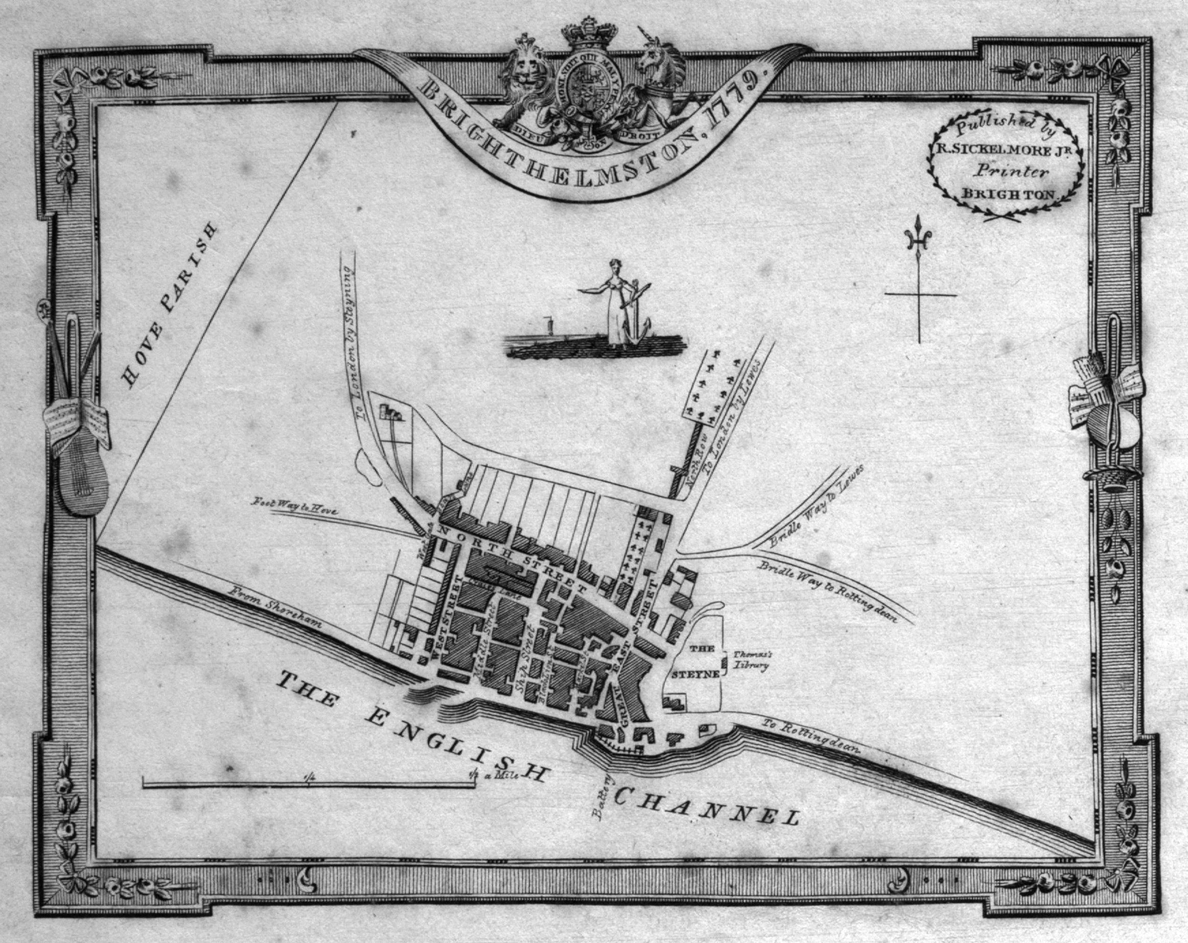 1779 Sickelmore Brighton map