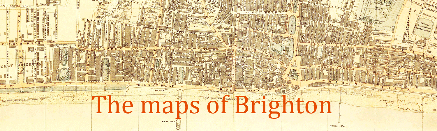 The maps of Brighton